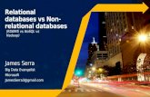 Relational databases vs Non-relational databases