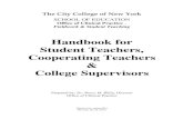 Handbook for Student Teachers, Cooperating Teachers & College ...