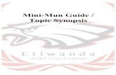 Mini-Mun Guide / Topic Synopsis - Etiwanda MUN - Guide.pdf · Mini-Mun Guide / Topic Synopsis !! 2!