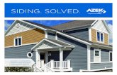 SIDING. SOLVED. - Professional Siding Catalog_2015.pdfSherwin-Williams Resilience Exterior Acrylic Latex Paint. 1 ... fiber cement siding. MOISTURE ROT RESISTANT ... SIDING. SOLVED