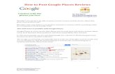 How$to$Post$Google$Places$Reviews - SEO Training SW ... seo workshops, seo Training, google Places,