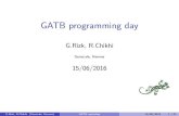 GATB programming day - Inriagatb-core.  Task 1, read a le Open the GATB documentation page   Have a look at the IBank interface (type IBank in the search eld).