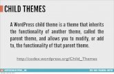 Child Themes Pasadena WordPress Meetup May 2012