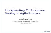 Incorporating Performance Testing in Agile Development Process