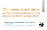 Great recruitment propositions