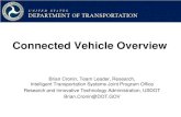 Connected Vehicle Overview - Intelligent Transportation System آ  Connected Vehicle Overview Brian Cronin,