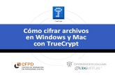 PowerPoint Presentation C£³mo cifrar archivos en Windows y Mac con TrueCrypt " CFPD CENTRO DE FORMACI£â€œN