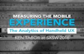 Measuring the Mobile Experience at SXSW 2016