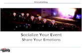 Socialize your event