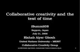 Collaborative Creativity and the test of time by Rishab Ghosh