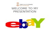 Presentation on Business Overview of eBay
