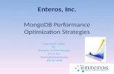 Mongo db pefrormance optimization strategies