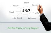 SEO Best Practice for Every Designers