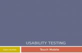 Usability  testing