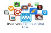 iPad Apps for Lawyers