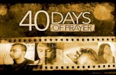 40 days of prayer basics & why
