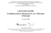 LESTARI-UKM: Collaborative Research on Climate Impacts, Adaptation & Vulnerability â€¢ Strengthening