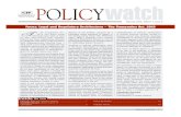 CII Policy Watch Legal Regulatory Architecture