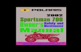 Sportsman 700 Manual
