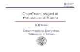 OpenFoam Politecnico Di Milano