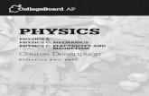 AP Physics Course Description