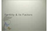 Fertility & Its Factors