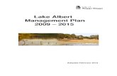 Lake Albert Management Plan Final Version Wagga Wagga City Council _____ _____ Lake Albert Management