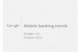 2012 Mobile Banking Trends