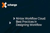 Nintex Workflow Cloud: Best Practices in Designing Workflow 2018-03-08آ  Analyze, optimize, and govern