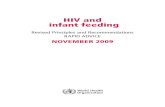 HIV and infant feeding - WHO HIV aNd INfaNt feedINg Revised PRinciPles and Recommendations â€“ RaPid