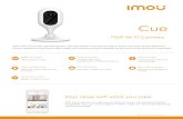 720P Wi-Fi Camera - 720P Wi-Fi Camera With 720P Full HD live monitoring and two-way audio, Cue lets