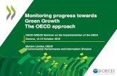 Monitoring progress towards Green Growth The OECD approach Monitoring progress towards Green Growth