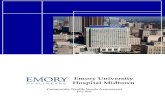 Emory University Hospital Midtown EMORY UNIVERSITY HOSPITAL MIDTOWN COMMUNITY HEALTH NEEDS ASSESSMENT