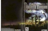 Haunted Mansion - Sony Playstation 2 - Manual ... ... coe-أ¥cerN is tiNdiNCJ a job to support hiMseltâ€”vhich