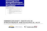 Immigrant service provider resource kit ... Immigrant Settlement Organization (ISO) and WorkBC Employment