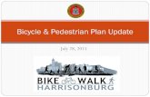Bicycle & Pedestrian Plan Update - Harrisonburg ... Bicycle & Pedestrian Plan 2010 (amended in 2011)