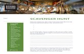 Name: SCAVENGER HUNT - nhm SCAVENGER HUNT With your chaperone, take a look at the map of the Museum