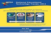 National Educational Technology Trends: 2011 - SETDA