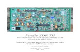 Firefly SDR TH - QRP Firefly SDR TH Through hole version of the Firefly SDR Hendricks QRP Kits Software
