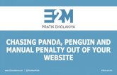 Recovering From Google Penalties - SMX Israel 2015