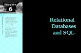 Relational  Databases and SQL