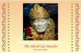 Teachings of Shirdi Sai Baba - Shirdi Sai   of Shirdi Sai Baba The Shirdi Sai Mandir Toronto Canada. Om Sai Shri Sai Jai Jai Sai Om Sai Shri Sai Jai Jai Sai Om Sai Shri Sai ...