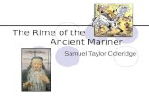 The rime of the ancient mariner (ppt)