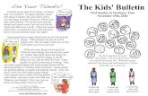 The Kids' Bulletin 33rd Sunday 

(aol