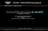 Manual MML 091112 - MML/Manual_MML.pdf  MML (MultiMediaLinQ)! WARNING i We strongly recommend to