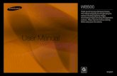Samsung Camera WB500 User Manual
