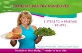 Extreme pantry makeover