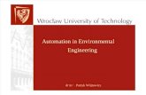 Lecture 1: Automation in Environmental Engineering Lecture 1