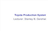 Toyota Production System - MIT