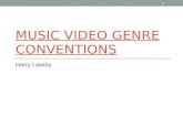 Music videos genre conventions powerpoint